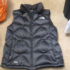 The north face 550 vest